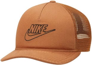 Nike Mütsid Nsw Clc99 Futura Trkr Brown DC3984 270 DC3984 270 цена и информация | Мужские шарфы, шапки, перчатки | kaup24.ee