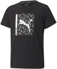 Puma T-Särgid Active Sports Tee Black 670071 01 670071 01/164 hind ja info | Poiste särgid | kaup24.ee