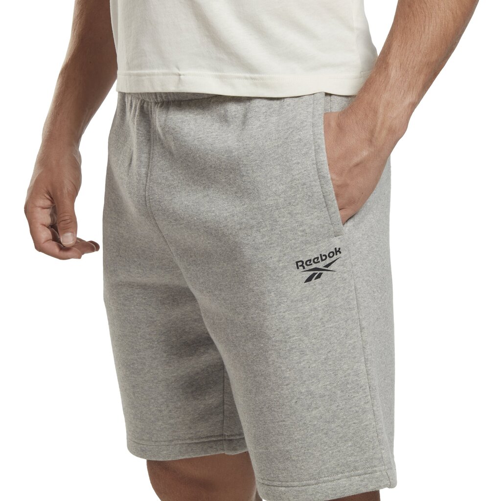 Reebok Lühikesed Püksid Ri Left Leg Logo Short Grey HS7113 HS7113/L hind ja info | Meeste lühikesed püksid | kaup24.ee