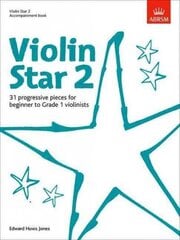 Violin Star 2, Accompaniment book цена и информация | Книги об искусстве | kaup24.ee