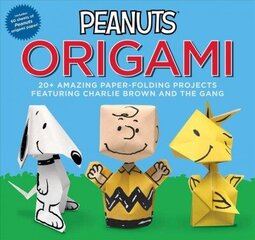 Peanuts Origami: 20plus Amazing Paper-Folding Projects Featuring Charlie Brown and the Gang hind ja info | Tervislik eluviis ja toitumine | kaup24.ee