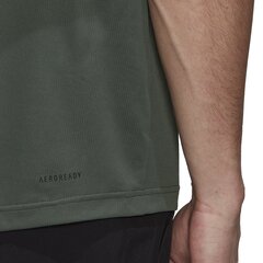 Adidas T-Särgid M Pl Tee Green HL2456 цена и информация | Мужская спортивная одежда | kaup24.ee