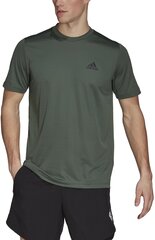 Adidas T-Särgid M Pl Tee Green HL2456 цена и информация | Мужская спортивная одежда | kaup24.ee
