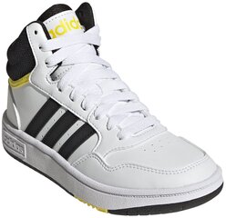 Adidas Jalatsid Hoops Mid 3.0 K White GZ1928 цена и информация | Детская спортивная обувь | kaup24.ee