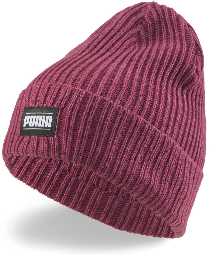 Puma Mütsid Ribbed Classic Cuff Beanie Bordeaux 024038 05 hind ja info | Naiste mütsid ja peapaelad | kaup24.ee