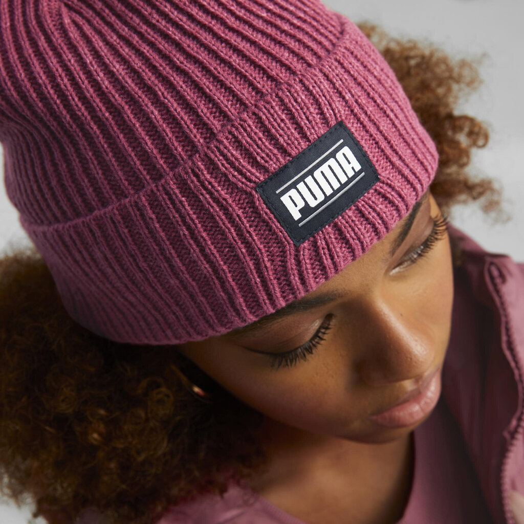 Puma Mütsid Ribbed Classic Cuff Beanie Bordeaux 024038 05 hind ja info | Naiste mütsid ja peapaelad | kaup24.ee