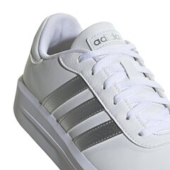 Adidas Jalatsid Court Platform White GV8996 цена и информация | Спортивная обувь, кроссовки для женщин | kaup24.ee