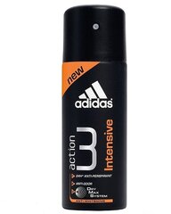 Spreideodorant meestele Adidas Action 3 Intensive 150 ml цена и информация | Дезодоранты | kaup24.ee