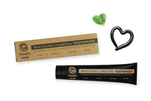 Valgendav pasta aktiivsöega Mohani Whitening Charcoal Toothpaste, 75ml hind ja info | Suuhügieen | kaup24.ee