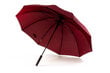 Vihmavarjukepp 10 kodarat kummeeritud käepidemega Soft Touch, burgundia цена и информация | Meeste vihmavarjud | kaup24.ee