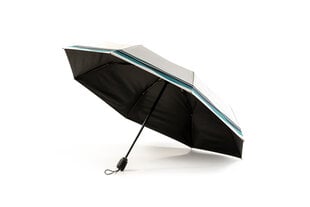 Vihmavari kokkupandav emane täisautomaatne, valge triibuline hind ja info | Naiste vihmavarjud | kaup24.ee
