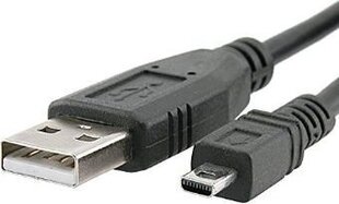 Sharkoon USB-A - miniUSB 2 m (4044951015573) hind ja info | Mobiiltelefonide kaablid | kaup24.ee