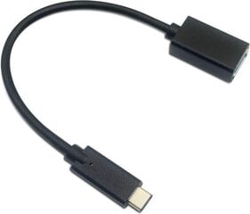 Sandberg USB-C - USB-A 0.1 m (136-05) hind ja info | Mobiiltelefonide kaablid | kaup24.ee