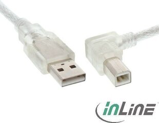 InLine USB-A - USB-B 3 m (34521R) hind ja info | Mobiiltelefonide kaablid | kaup24.ee