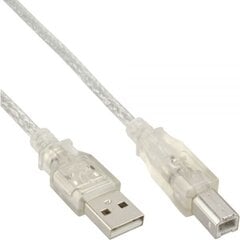 InLine USB-A - USB-B 0.5 m (34505T) hind ja info | Mobiiltelefonide kaablid | kaup24.ee