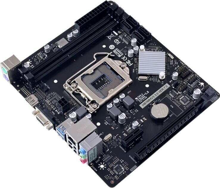 Biostar H81MHV3 2.0, Micro ATX, LGA1151, DDR3 цена и информация | Emaplaadid | kaup24.ee