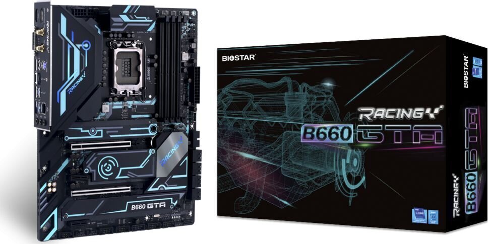 Biostar B660GTA (Ver. 5.x), ATX, LGA1700, DDR4, WiFi hind ja info | Emaplaadid | kaup24.ee
