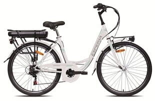 Электрический велосипед Esperia Bretagne E200A 26", белый цвет цена и информация | Электровелосипеды | kaup24.ee