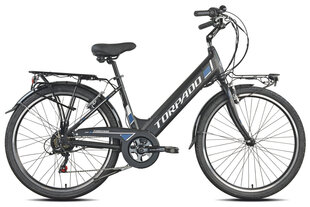 Электрический велосипед Torpado Venus, T260, черный цена и информация | Электровелосипеды | kaup24.ee