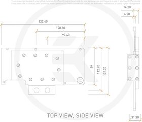 EK Water Blocks 3831109836477 hind ja info | Vesijahutused - lisaseadmed | kaup24.ee