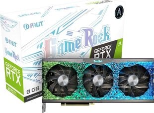 Palit GeForce RTX 3070 Ti GameRock (LHR) цена и информация | Видеокарты | kaup24.ee