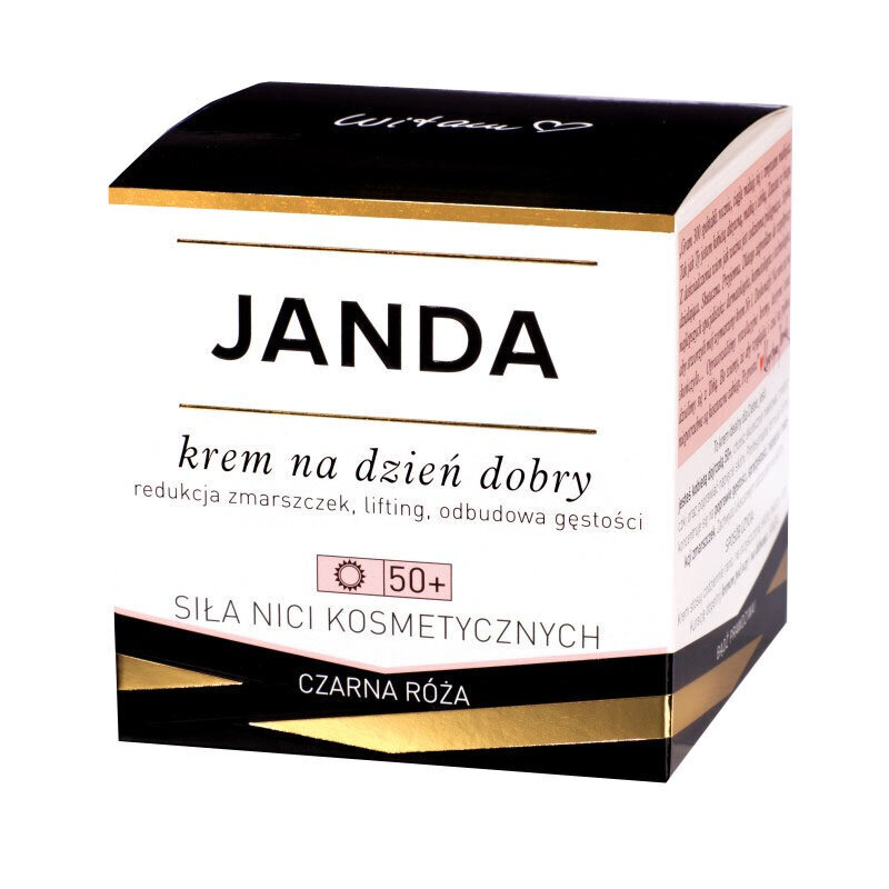 Päevakreem Janda kosmeetiline niidi jõud 50+ Must Roos, 50 ml цена и информация | Näokreemid | kaup24.ee