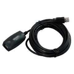 Кабель Ewent EW1014 USB 2.0, 5 м цена и информация | Адаптеры и USB-hub | kaup24.ee