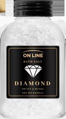 Алмазная соль для ванн On Line, 600 г цена и информация | Масла, гели для душа | kaup24.ee