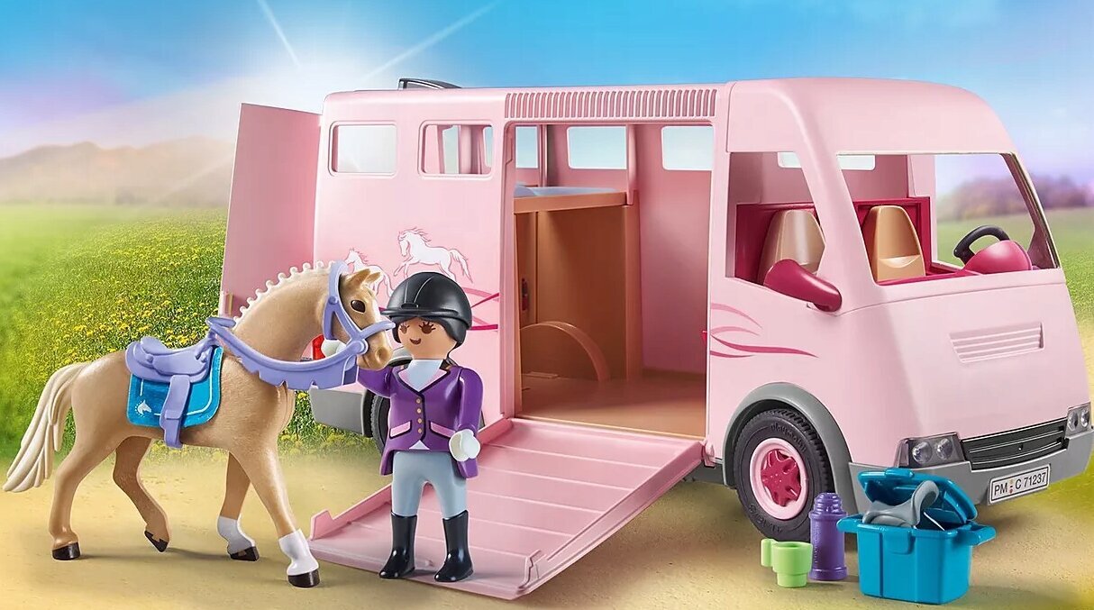 71237 PLAYMOBIL® Country, Hobuste veoauto цена и информация | Klotsid ja konstruktorid | kaup24.ee