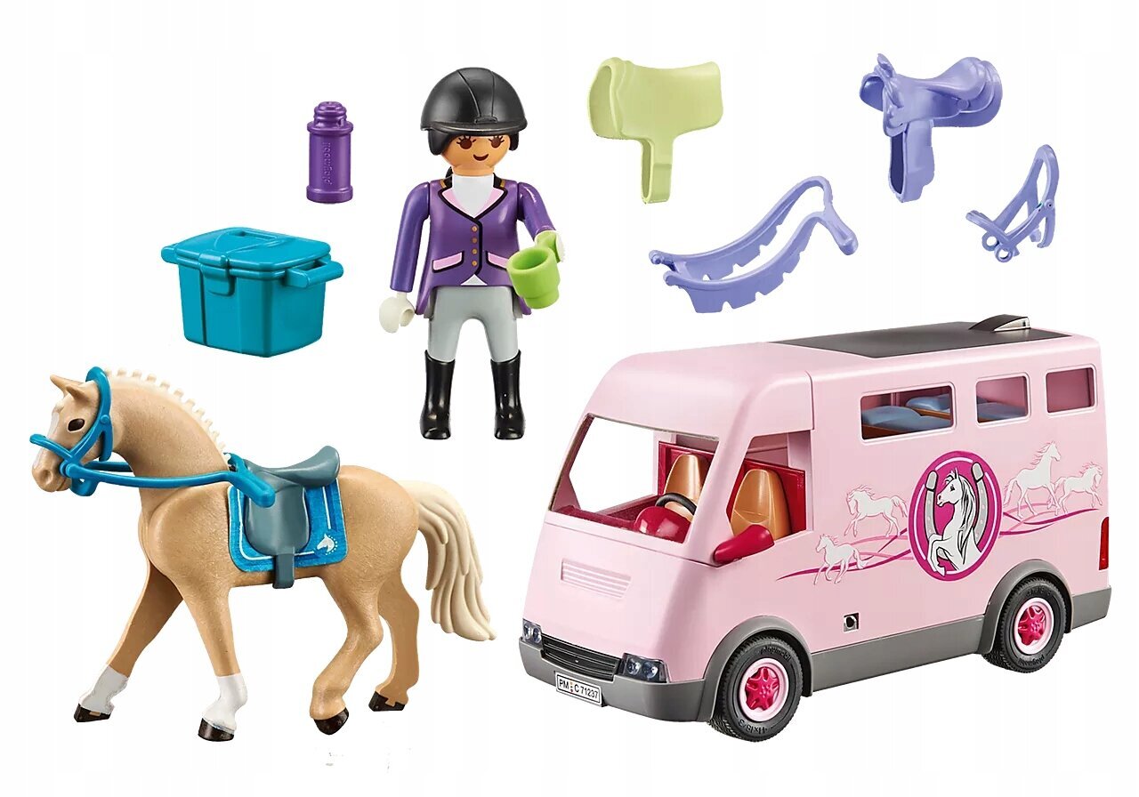 71237 PLAYMOBIL® Country, Hobuste veoauto цена и информация | Klotsid ja konstruktorid | kaup24.ee