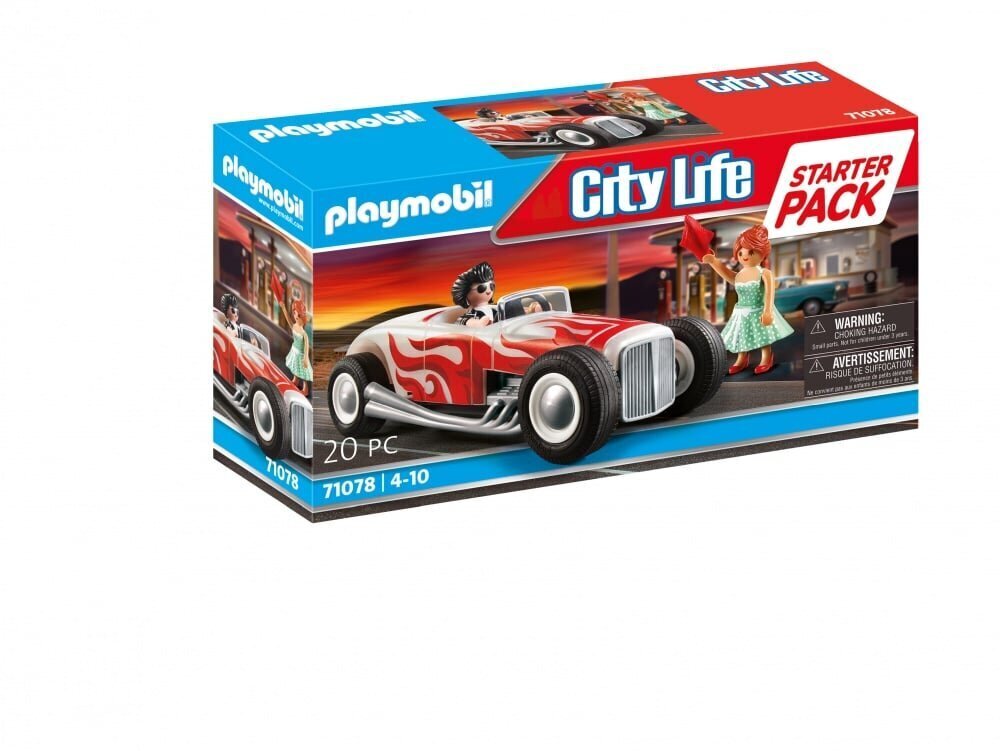 71078 PLAYMOBIL® City Life, Paari retroauto hind ja info | Klotsid ja konstruktorid | kaup24.ee