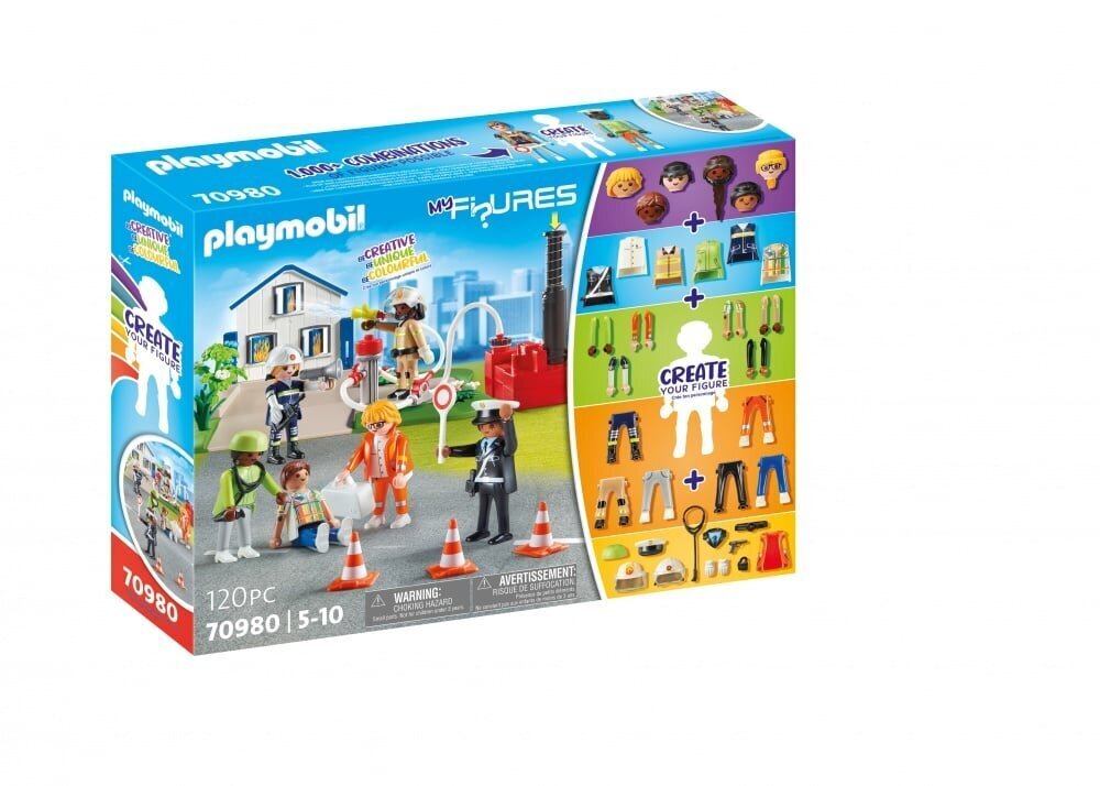 70980 PLAYMOBIL® My Figures, Päästemissioon цена и информация | Klotsid ja konstruktorid | kaup24.ee