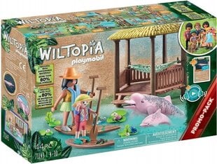 71143 PLAYMOBIL® Wiltopia, Ekspeditsioon delfiinidega цена и информация | Конструкторы и кубики | kaup24.ee