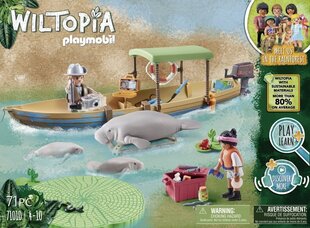 71010 PLAYMOBIL® Wiltopia, путешествие на лодке к Ламантинам цена и информация | Конструкторы и кубики | kaup24.ee