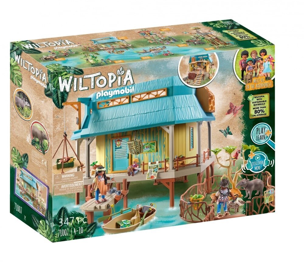 71007 PLAYMOBIL® Wiltopia, Loomade hooldusjaam hind ja info | Klotsid ja konstruktorid | kaup24.ee