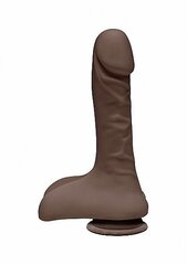 Dildo Doc Johnson The Super D Pruun 23cm hind ja info | Dildod | kaup24.ee