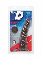 Dildo Doc Johnson The Ragin D Pruun 20cm hind ja info | Dildod | kaup24.ee