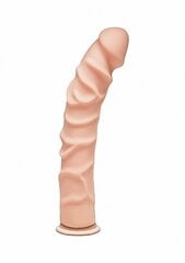 Dildo Doc Johnson The Ragin D 25,4 cm, Vanilla hind ja info | Dildod | kaup24.ee