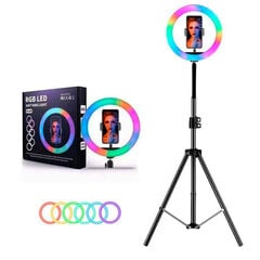 RGB lamp 10" statiiviga 2 m hind ja info | Fotovalgustuse seadmed | kaup24.ee