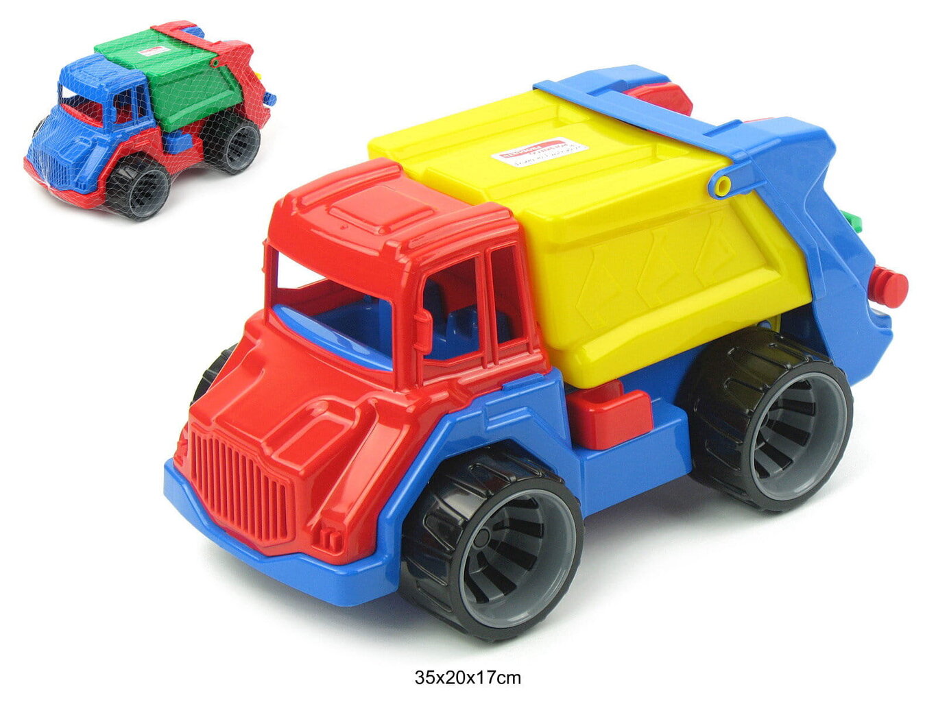 Prügiauto (4872) 0798 hind ja info | Poiste mänguasjad | kaup24.ee