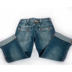 Женские джинсы - бриджи XS цена и информация | Женские тканевые брюки с поясом, синие | kaup24.ee