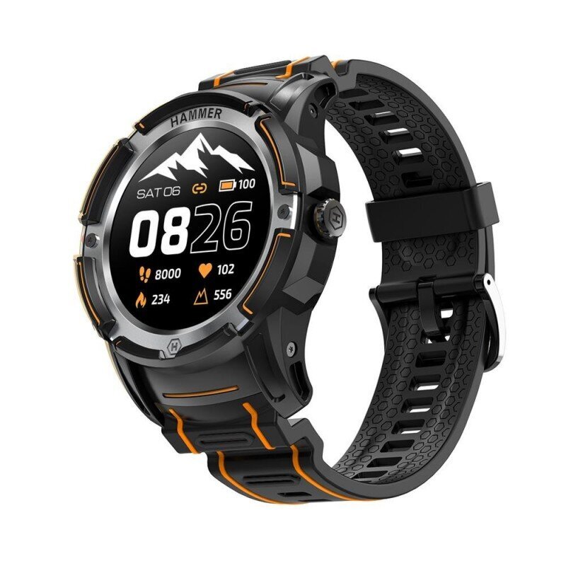 Hammer Watch Plus Black цена и информация | Nutikellad (smartwatch) | kaup24.ee