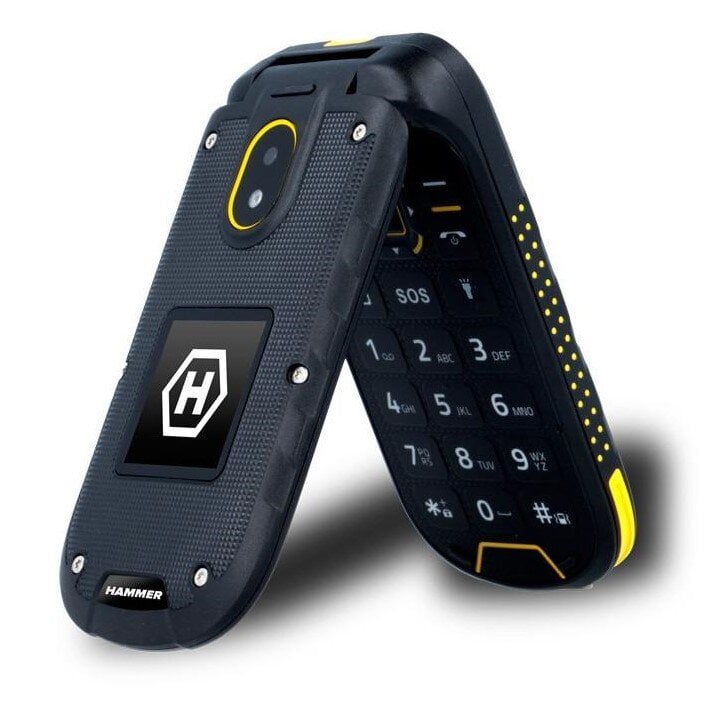 myPhone Hammer Bow Dual SIM Black/Yellow цена и информация | Telefonid | kaup24.ee