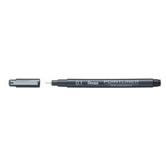 Tindipliiats Pointliner 0,1mm must, Pentel /12 hind ja info | Kirjutusvahendid | kaup24.ee