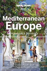 Lonely Planet Mediterranean Europe Phrasebook & Dictionary 4th edition цена и информация | Путеводители, путешествия | kaup24.ee
