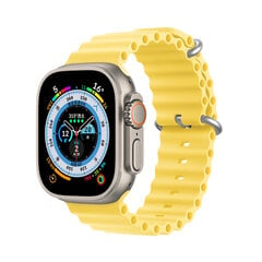 Dux Ducis для Apple Watch 8/7/6/5/4/3/2/SE (45/44/42мм), желтый цена и информация | Аксессуары для смарт-часов и браслетов | kaup24.ee