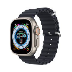 Ремешок Dux Ducis для часов Apple 8/7/6/5/4/3/2/SE (41/40/38 мм), серый цена и информация | Аксессуары для смарт-часов и браслетов | kaup24.ee