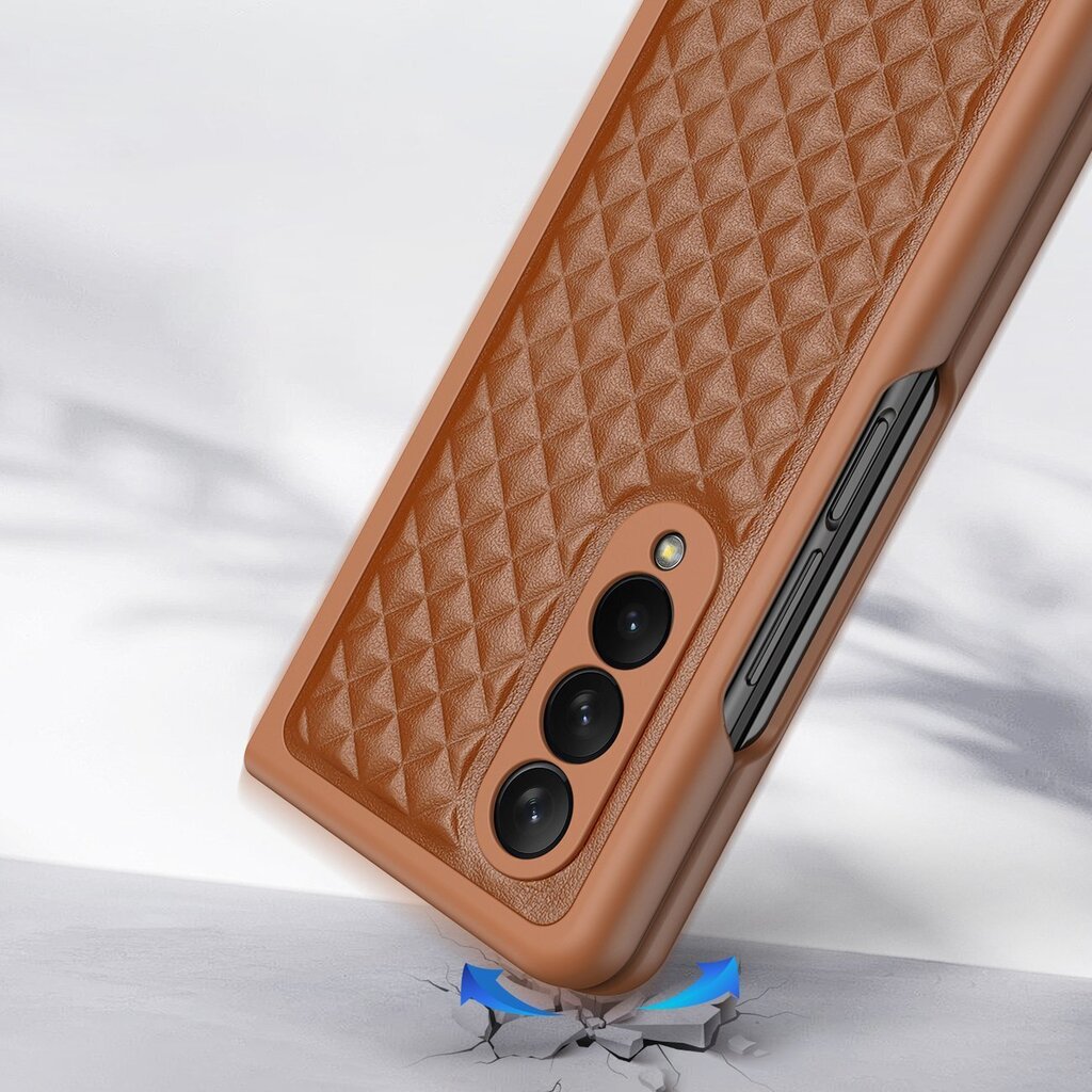 Ümbris Dux Ducis Samsung Galaxy Z Fold 4 jaoks, pruun цена и информация | Telefoni kaaned, ümbrised | kaup24.ee