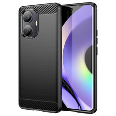 Carbon Realme 10 Pro, must hind ja info | Telefoni kaaned, ümbrised | kaup24.ee