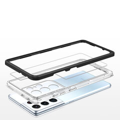 Clear 3in1, Samsung Galaxy S23 Ultra, must hind ja info | Telefoni kaaned, ümbrised | kaup24.ee